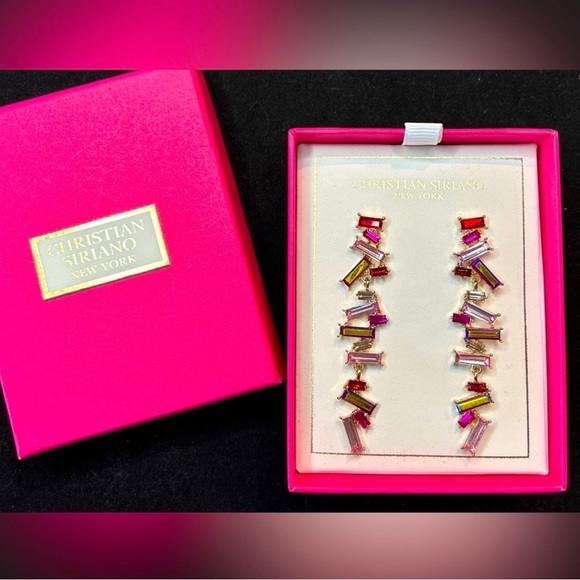 Christian Siriano Jewelry Christian Siriano Rhinestone Emerald Cut